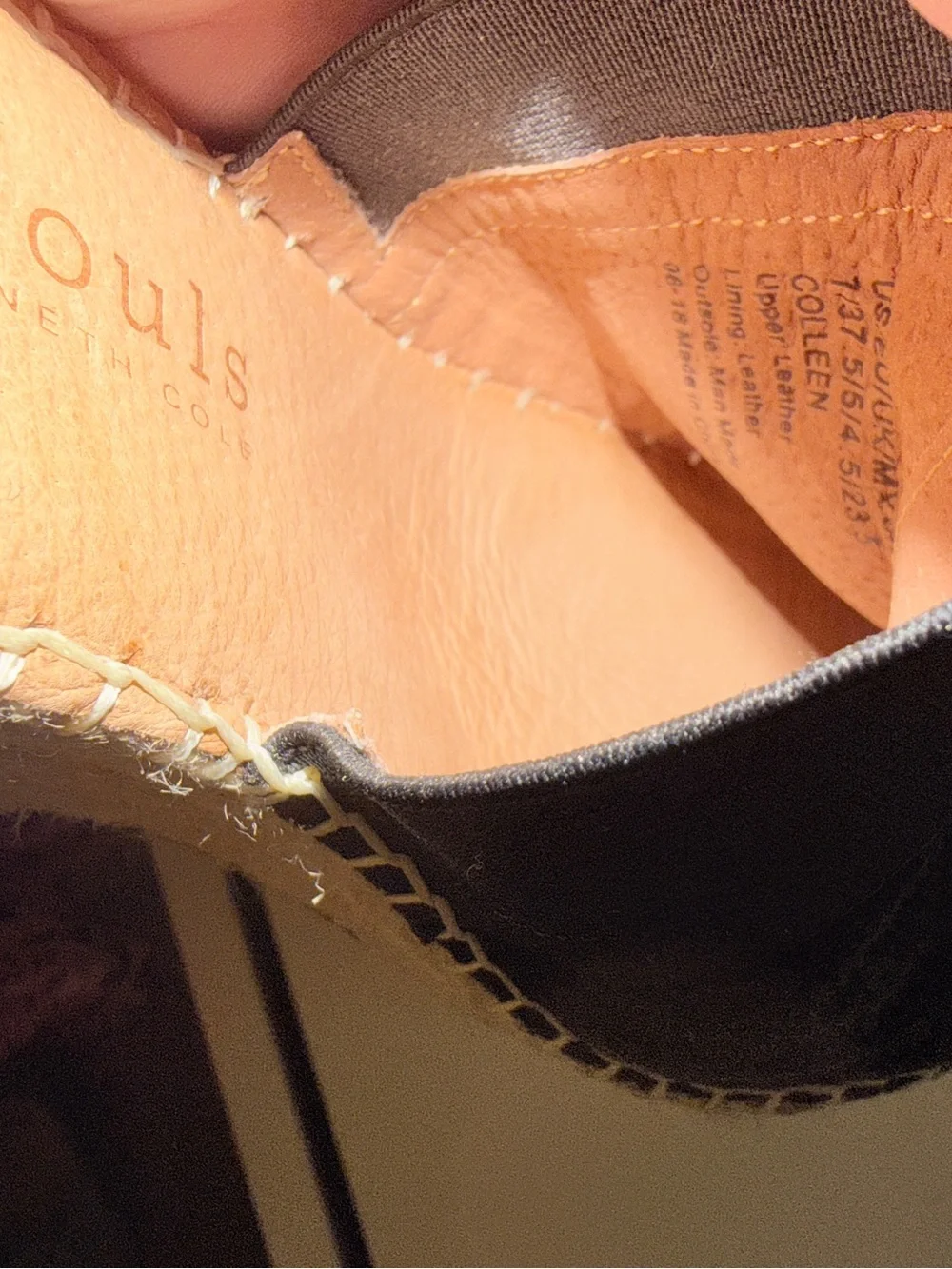 gentle souls black espadrille